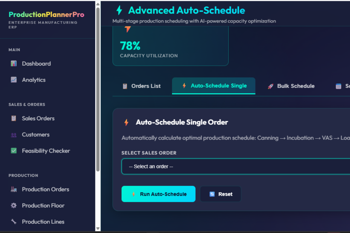 Auto-Scheduling Feature